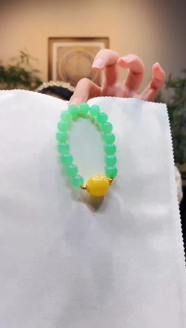 未镶嵌手链石英质玉手链