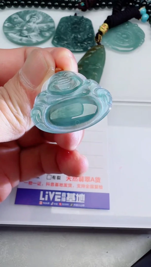 【闪购商品】翡翠颈饰未镶嵌多样性随机发其一