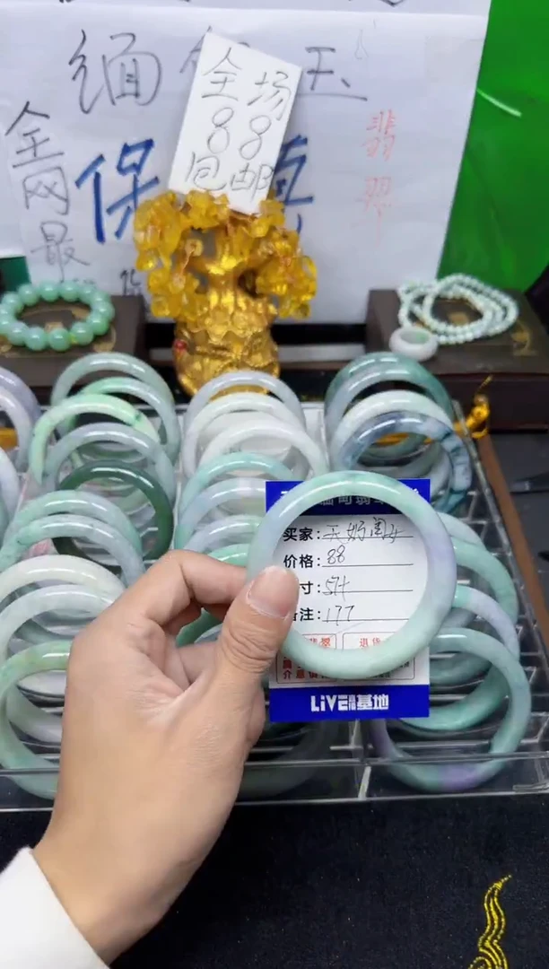 未镶嵌手镯翡翠天**女177