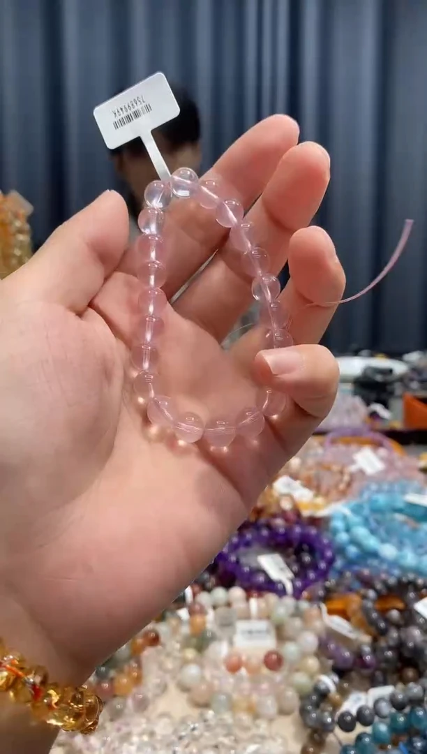 未镶嵌手链水晶易****花粉水晶