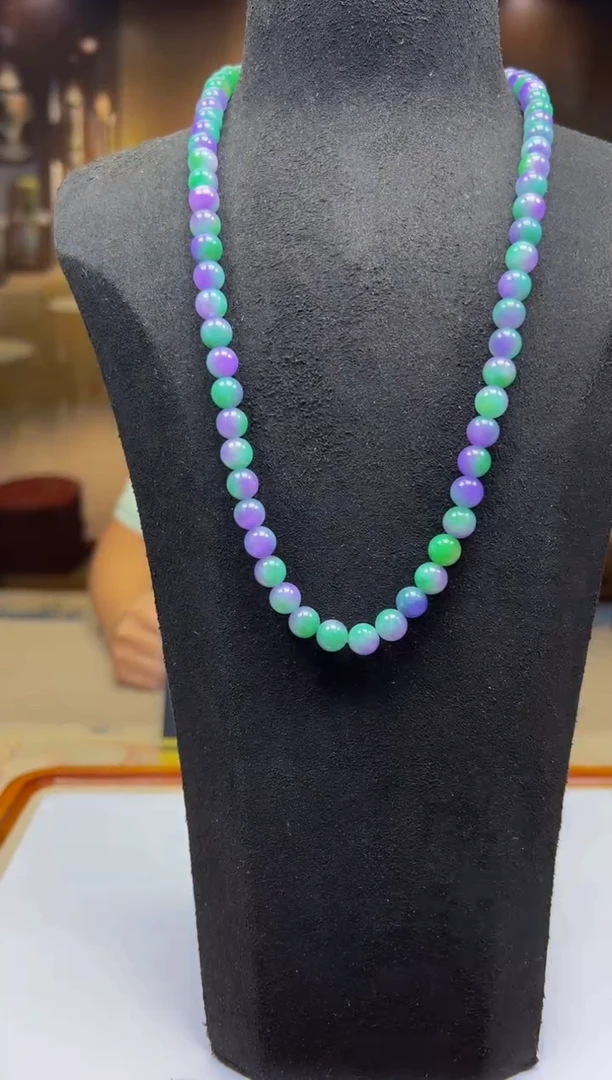 翡翠未镶嵌颈饰RB2025-7-24-17