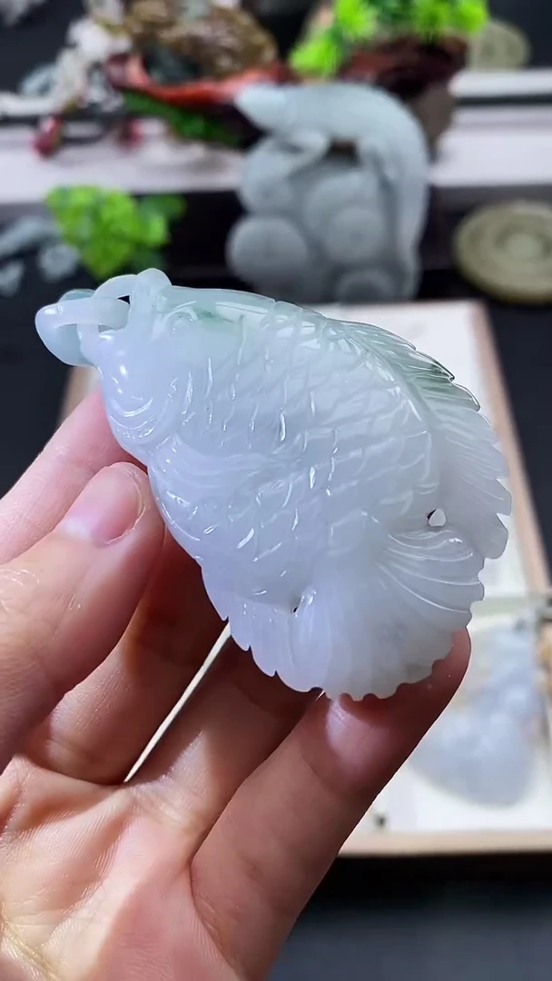 颈饰未镶嵌翡翠天然缅甸A货翡翠