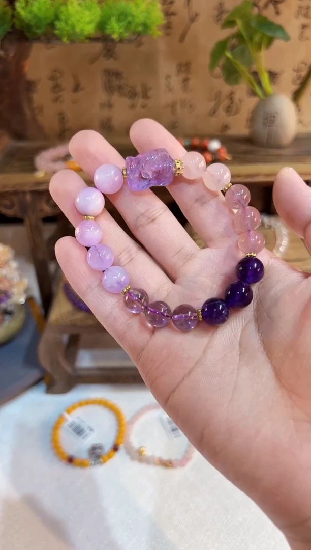 未镶嵌手链水晶手饰@@