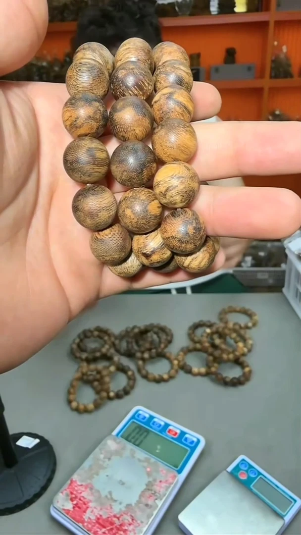 沉香手串59号单圈达拉干18g1.4多样性发一