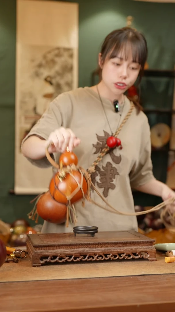 295号精品天然大漆酒葫芦一物一拍~