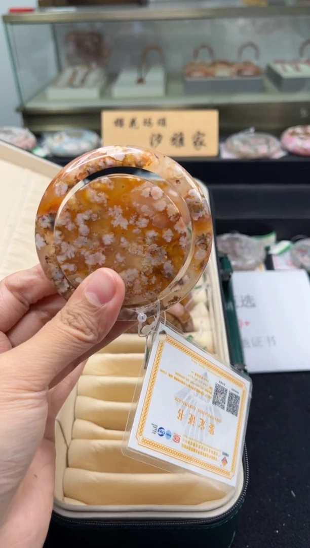 未镶嵌手镯石英质玉58圈口（赠品镯心）s945521