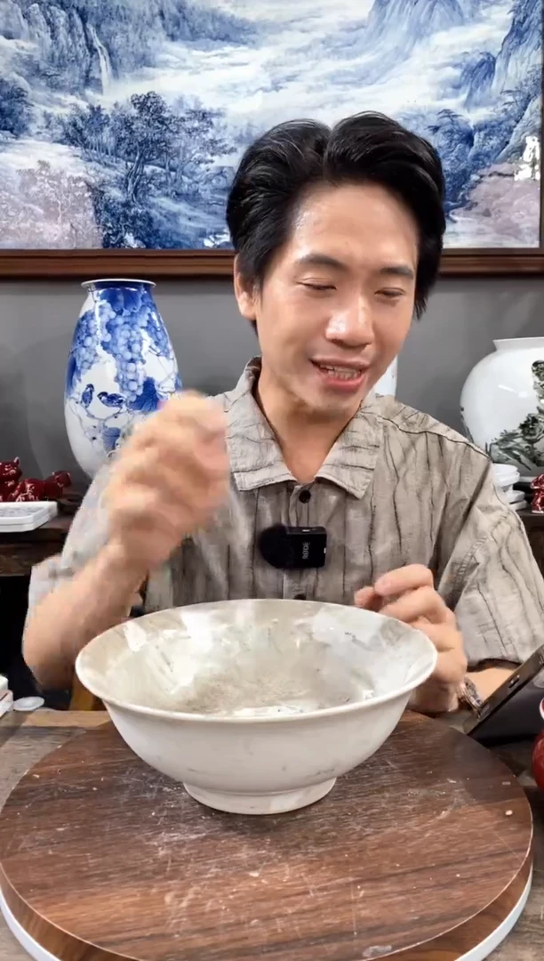 吴义松陶瓷联盟手绘陶瓷编码：1000  拍一发2