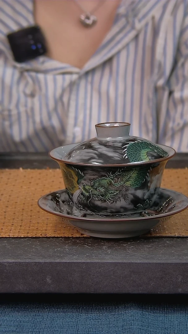 简装家用款件套 老陶泥开片纹陶瓷茶具