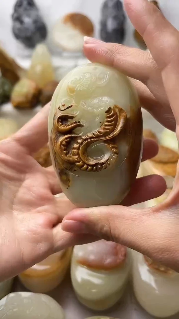 石材古青石棉纹正常不退换蛇微瑕