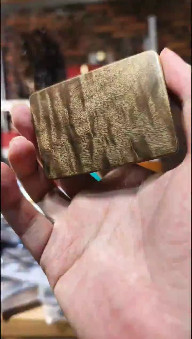 金丝楠无事牌手把件