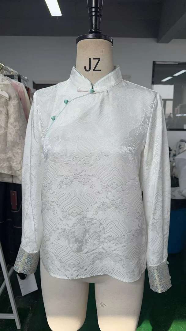 雅姿锦【云汐】衬衫女款百搭外穿洋气女人味高端轻奢SYC67180892