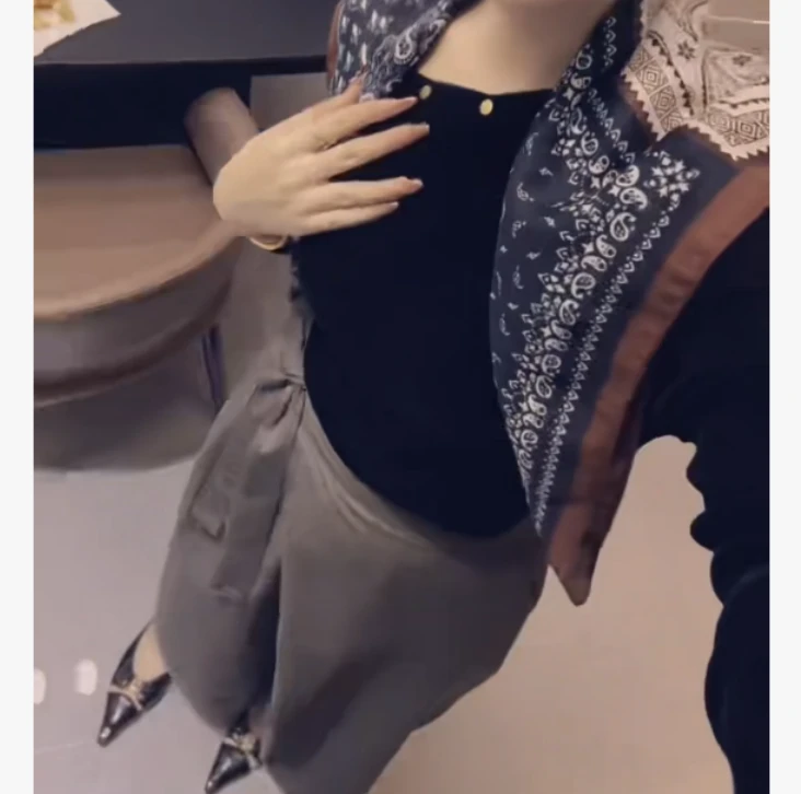 2025早秋时尚潮流百搭爆款女装飘EV523