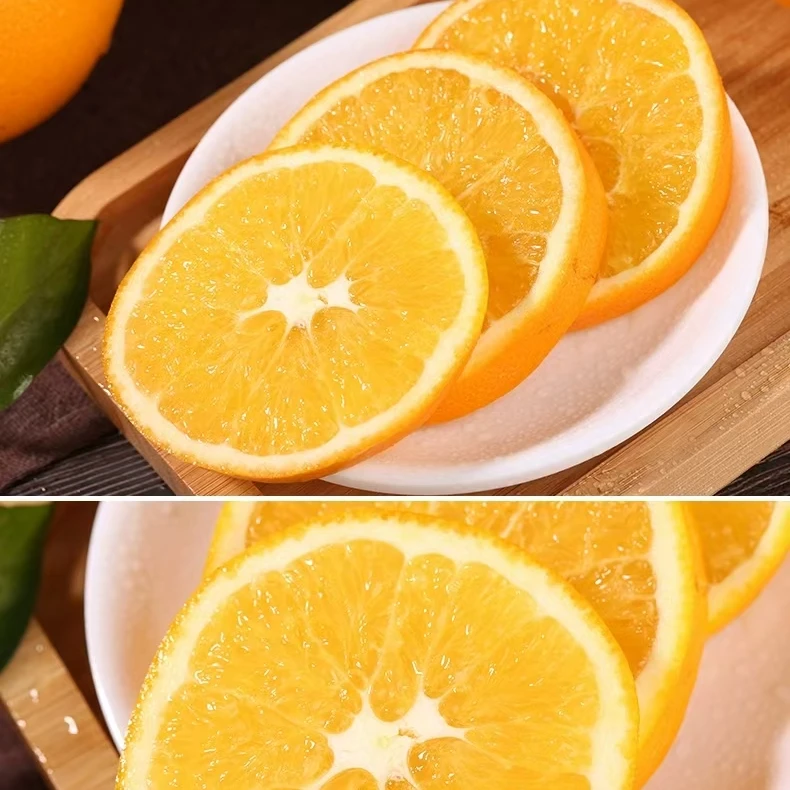 正宗湖南纽荷尔脐橙高山种植新鲜橙子时令水果爆汁非酸甜口橙子