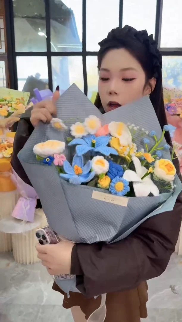 非遗手工花束，孤品清仓！！