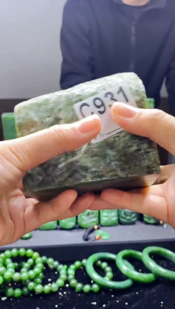 未镶嵌和田玉珠宝半成品1