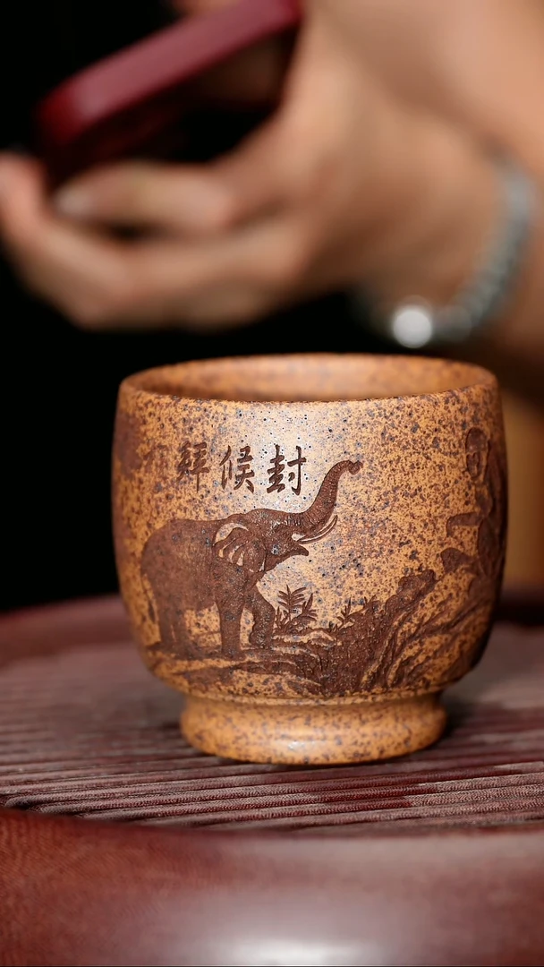 茶杯紫砂高端宜兴紫砂茶具福利放漏