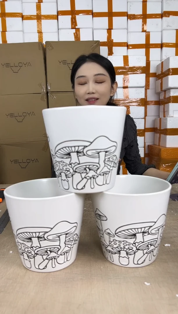 小蘑菇白三个15x14