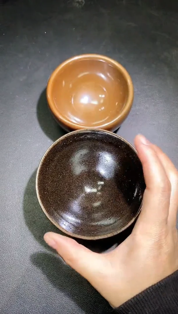 茶盏13两只微瑕