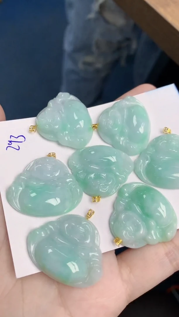 【闪购商品】翡翠颈饰18K金镶嵌多样性发其一