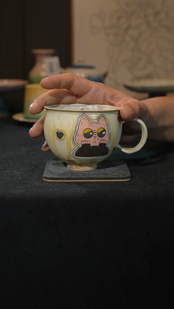 原创景德镇手工高温陶瓷895