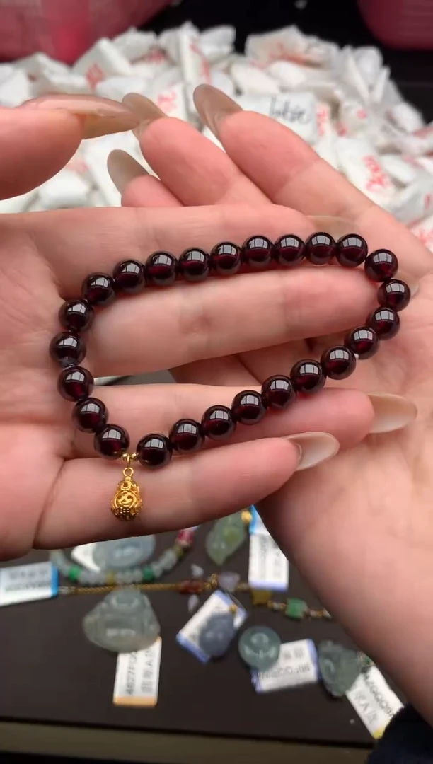 【闪购商品】石榴石手串未镶嵌—
