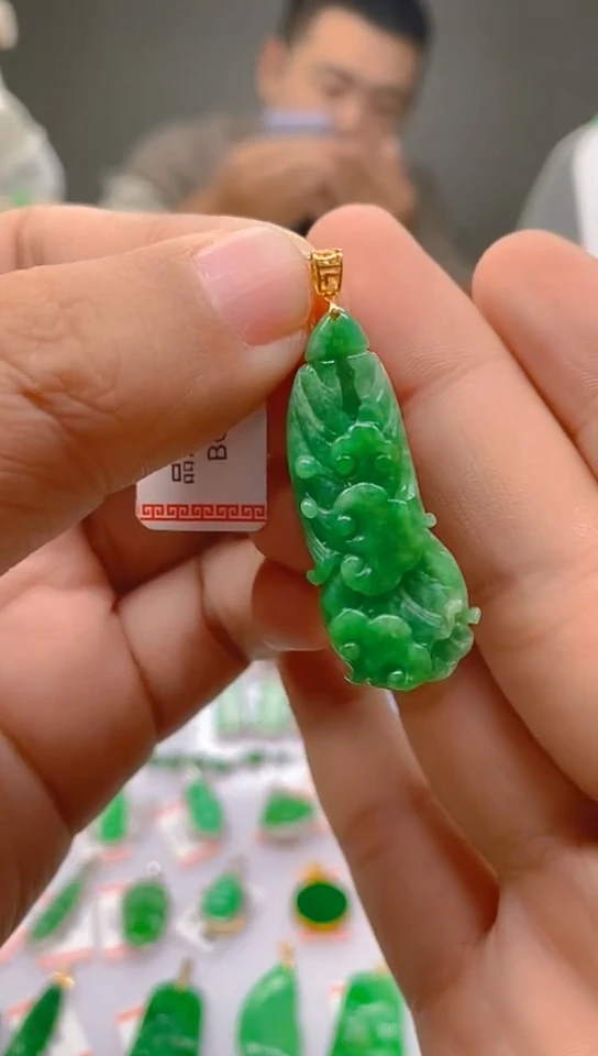 【闪购商品】翡翠颈饰18K金镶嵌新号开播，全场乱卖