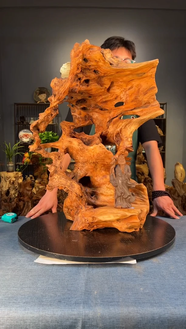 木卢师傅根艺作品（不包含人物摆件）