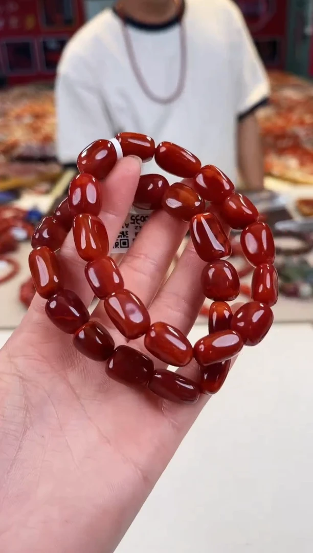 未镶嵌瓦西随型手串南红玛瑙（多样式发其一）