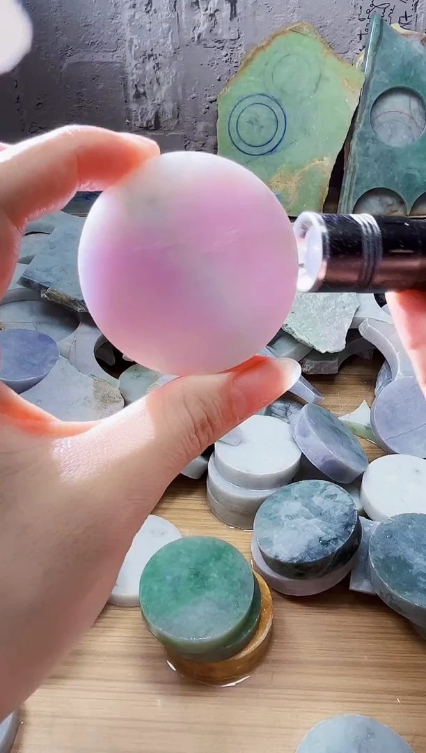 颈饰未镶嵌翡翠天然翡翠A货754