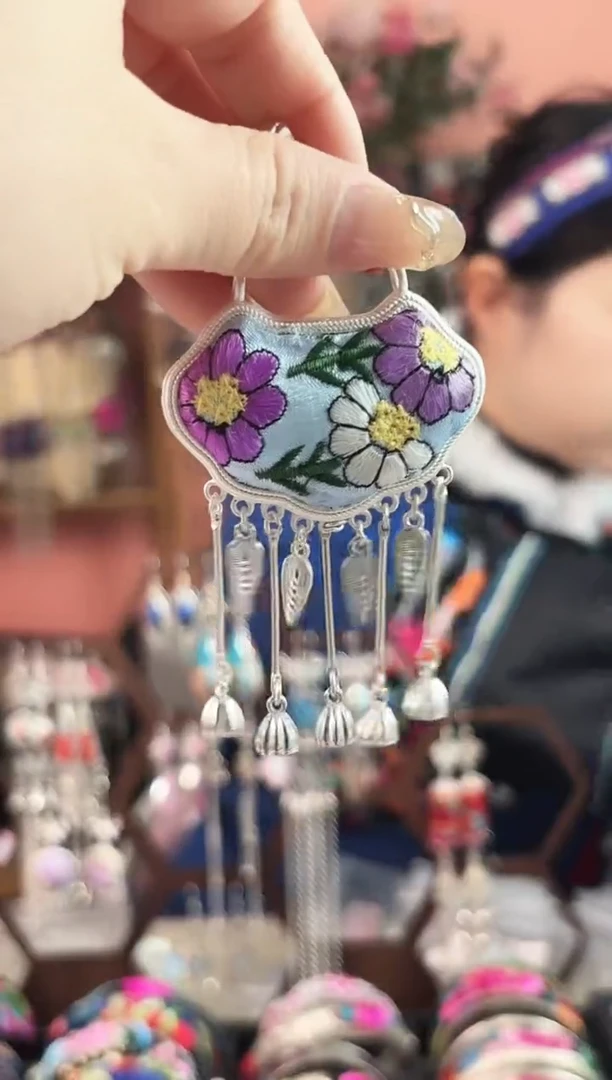 艺枝独绣手工饰品36