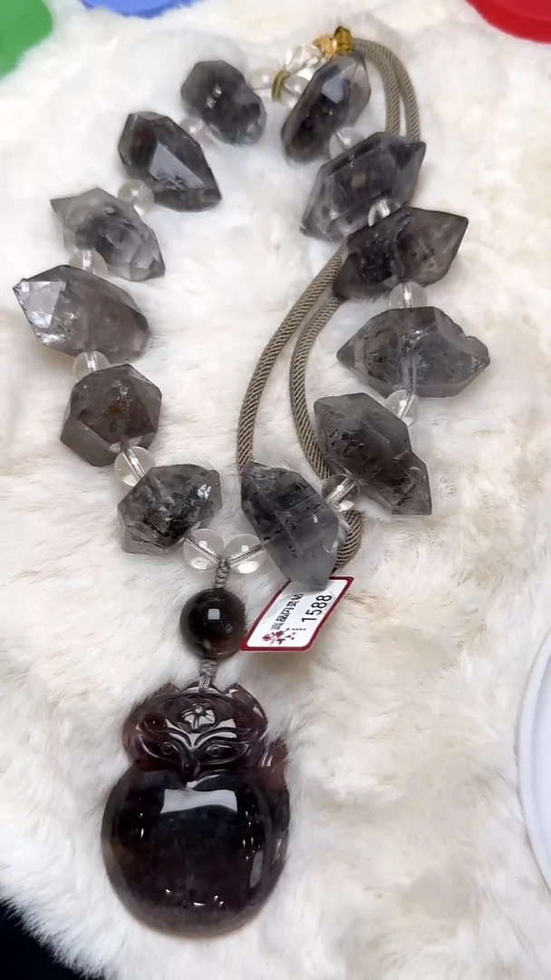 套链未镶嵌水晶DIY多样性随机发一