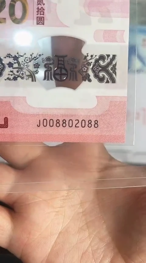 【闪购商品】塑料蛇钞包67分单张号码008802088