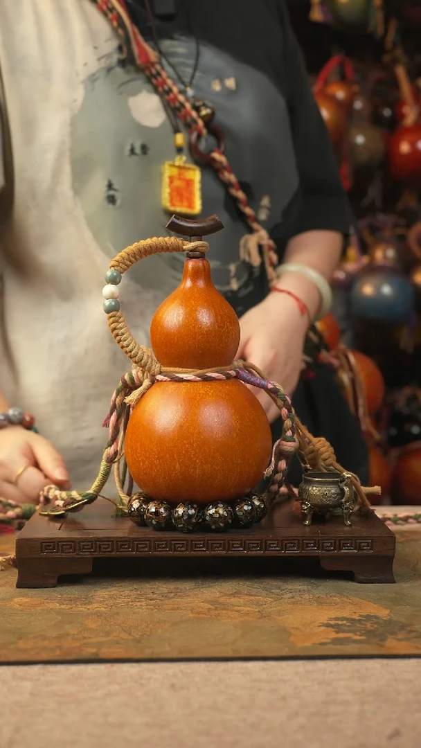 328大漆一物一拍记葫堂出品[不带手串】