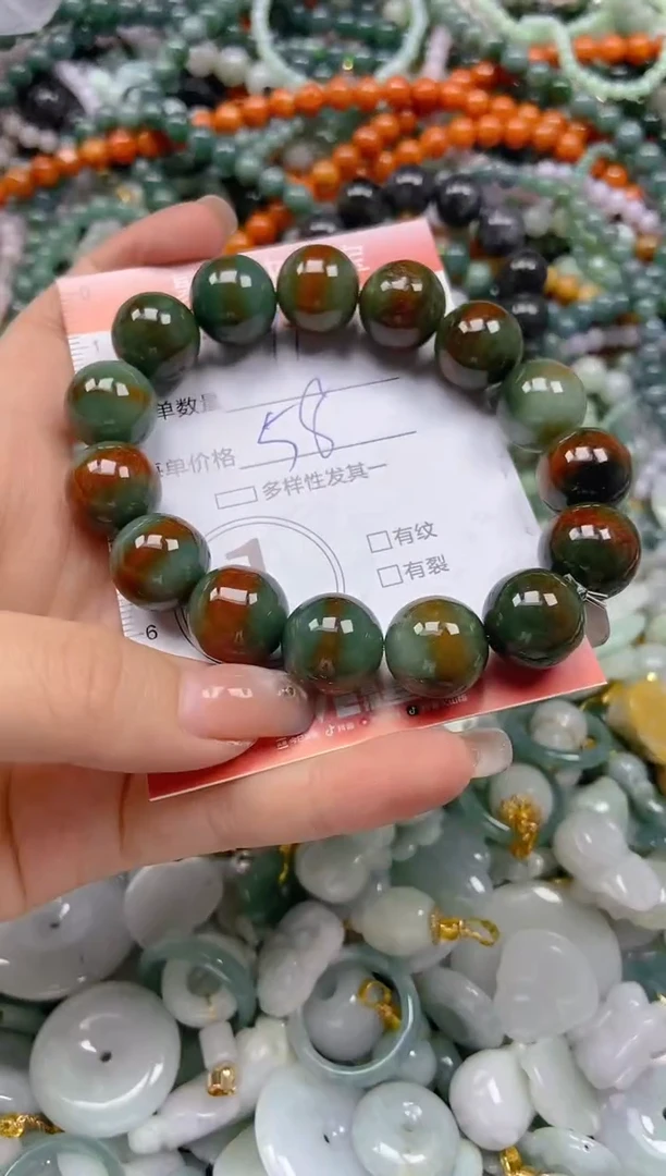 翡翠未镶嵌颈饰闪购0190866