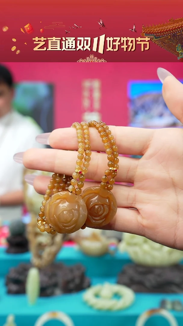 未镶嵌和田玉挂件闪购糖玉花开富贵手牌多样性发发一件