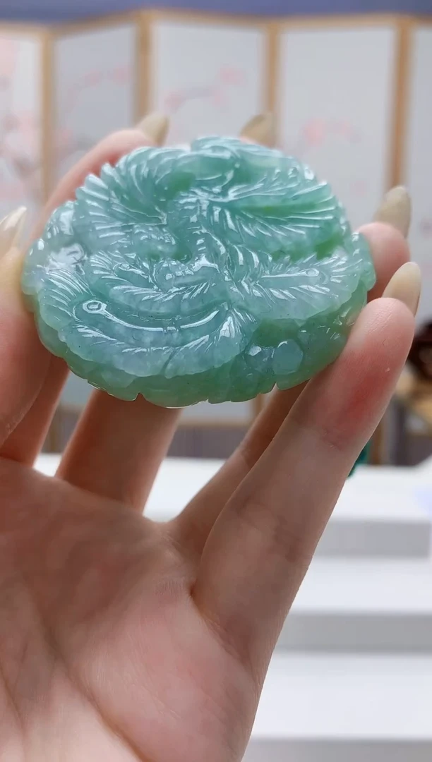 未镶嵌定制翡翠4812jw-毛货挂件10