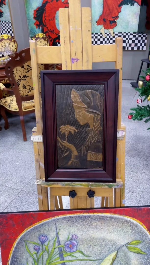 【闪购商品】俄罗斯铜版画《》28*42外