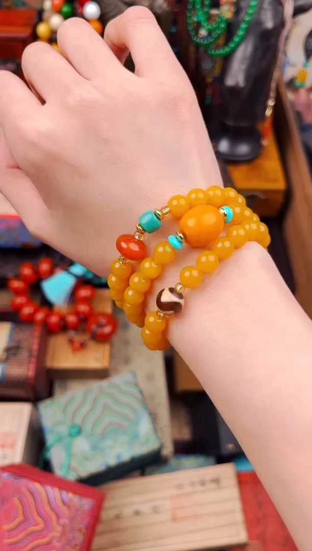 未镶嵌蜜蜡裸石飞姐专属精品推荐237