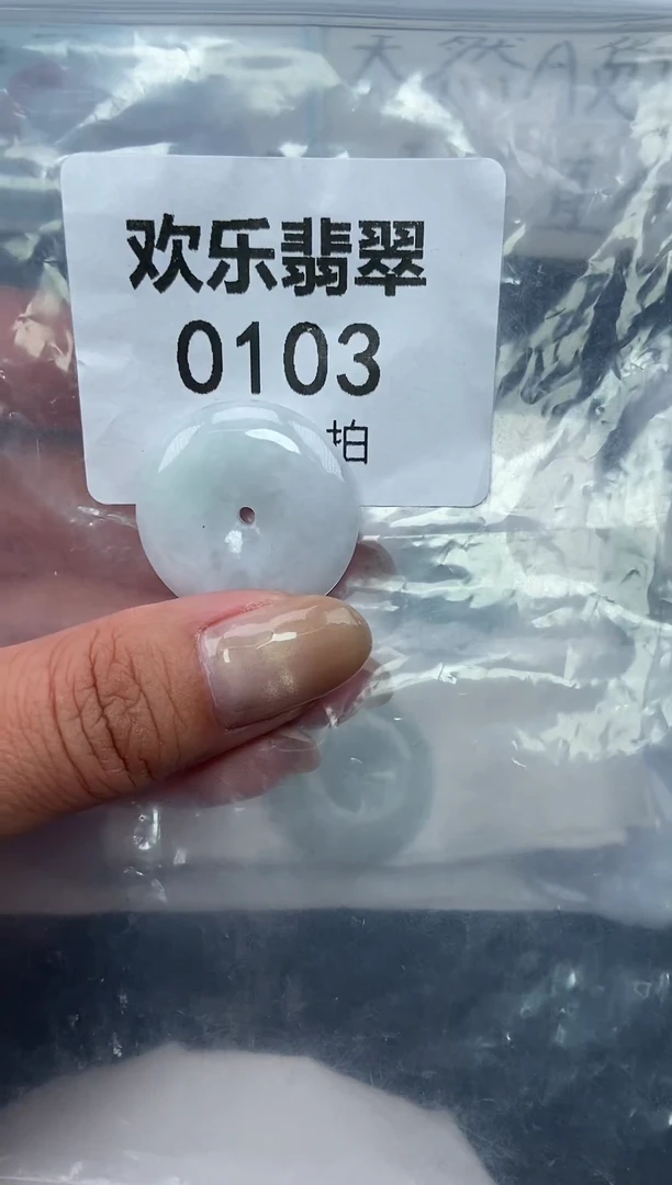 颈饰未镶嵌翡翠缅甸天然翡翠0103