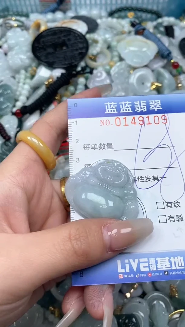 【闪购商品】翡翠颈饰未镶嵌闪购0149109多样性发其一