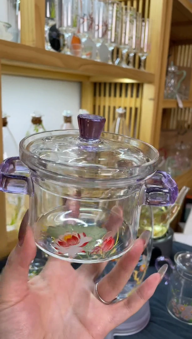 紫色荷花小炖盅啊啊