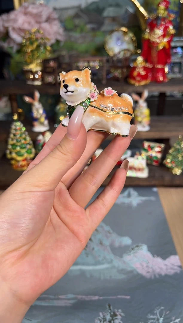 金属七宝烧首饰盒福利