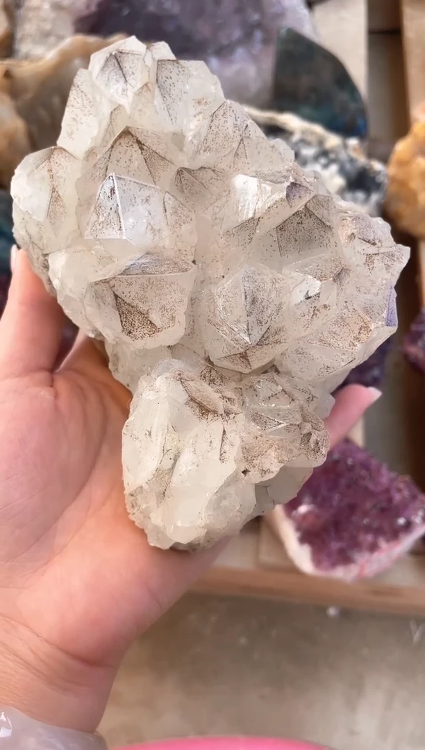 未镶嵌珠宝半成品水晶天然白水晶原石发1#