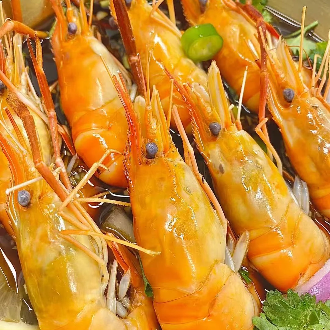 熟醉罗氏虾600g/1200g肉质鲜美顺丰冷链包邮送货上门精品海鲜