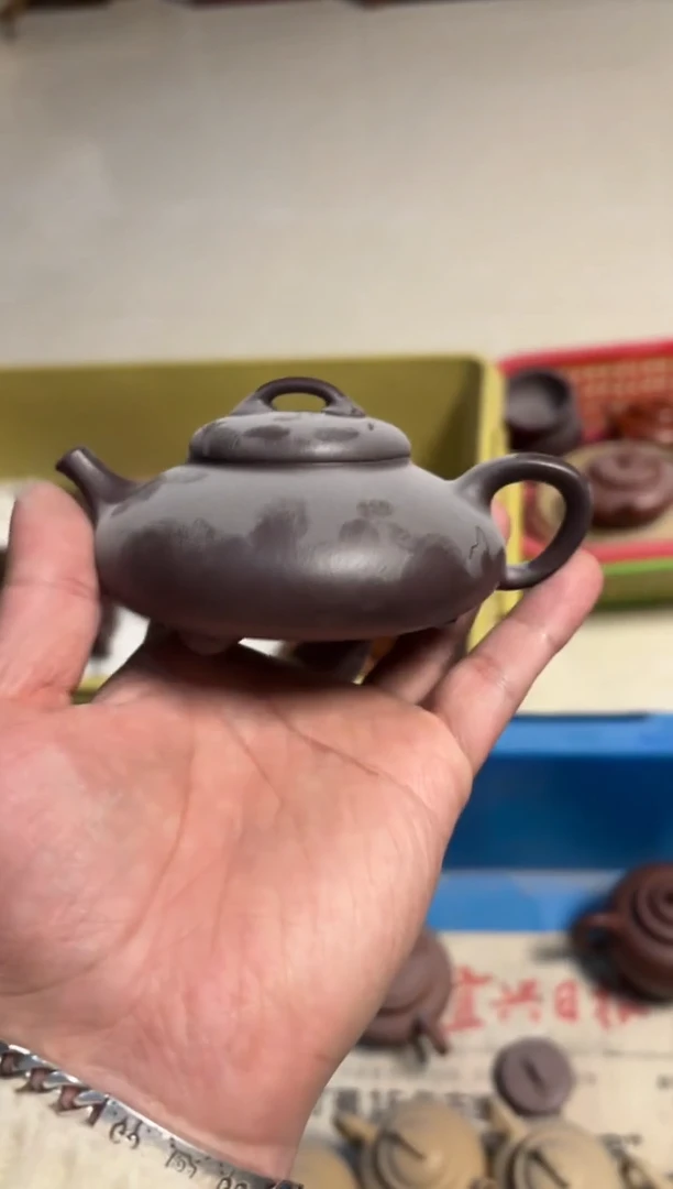 【闪购商品】紫砂茶壶石红福利福瓢160毫升