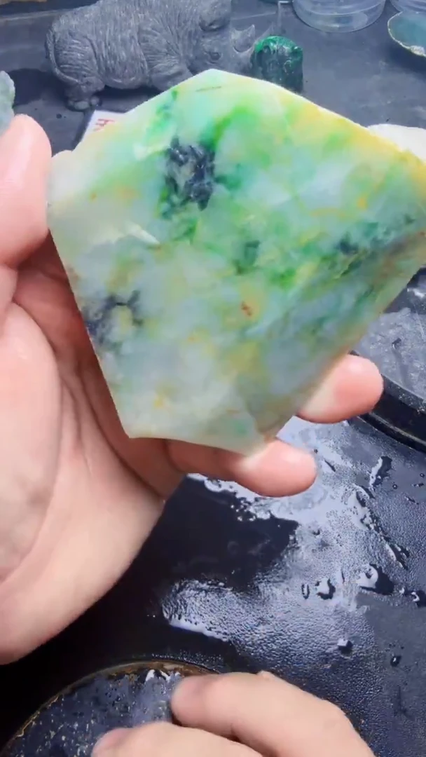 未镶嵌挂件翡翠天然翡翠130
