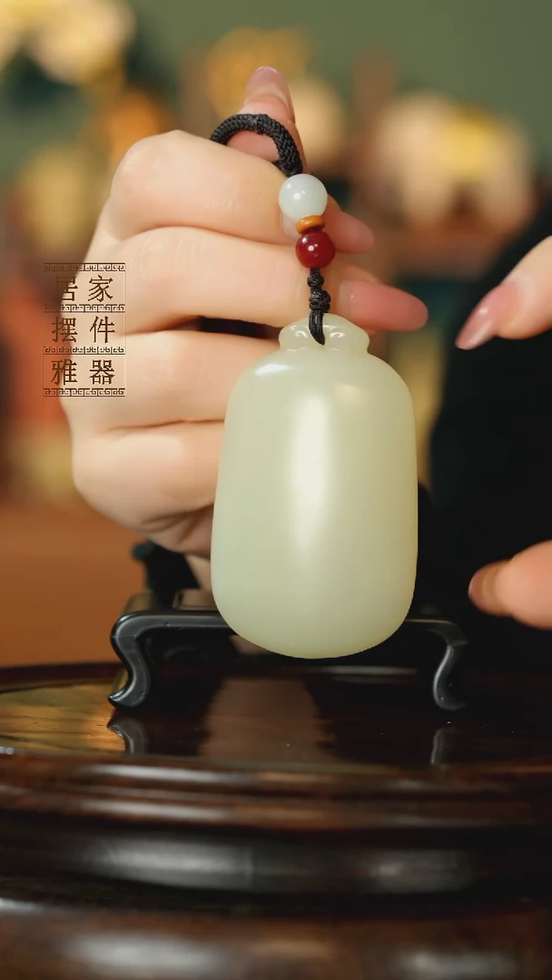 玉《如意手把》摆件