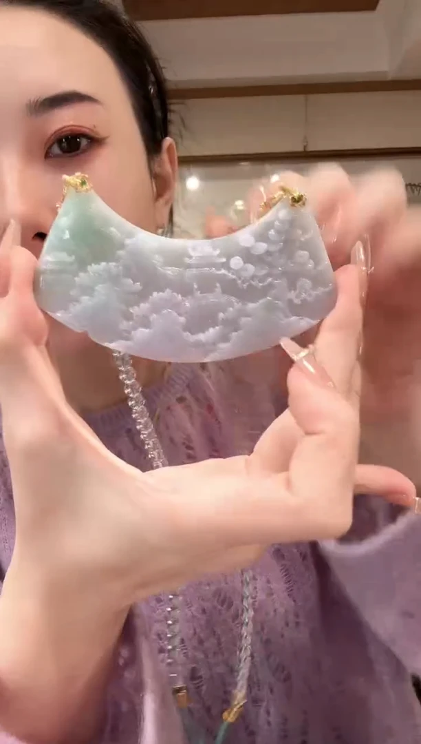 【闪购商品】翡翠颈饰未镶嵌国风