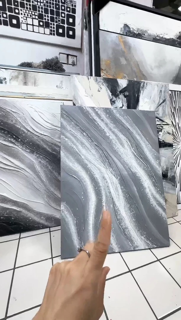 168现代装饰画油画75cm*100cm