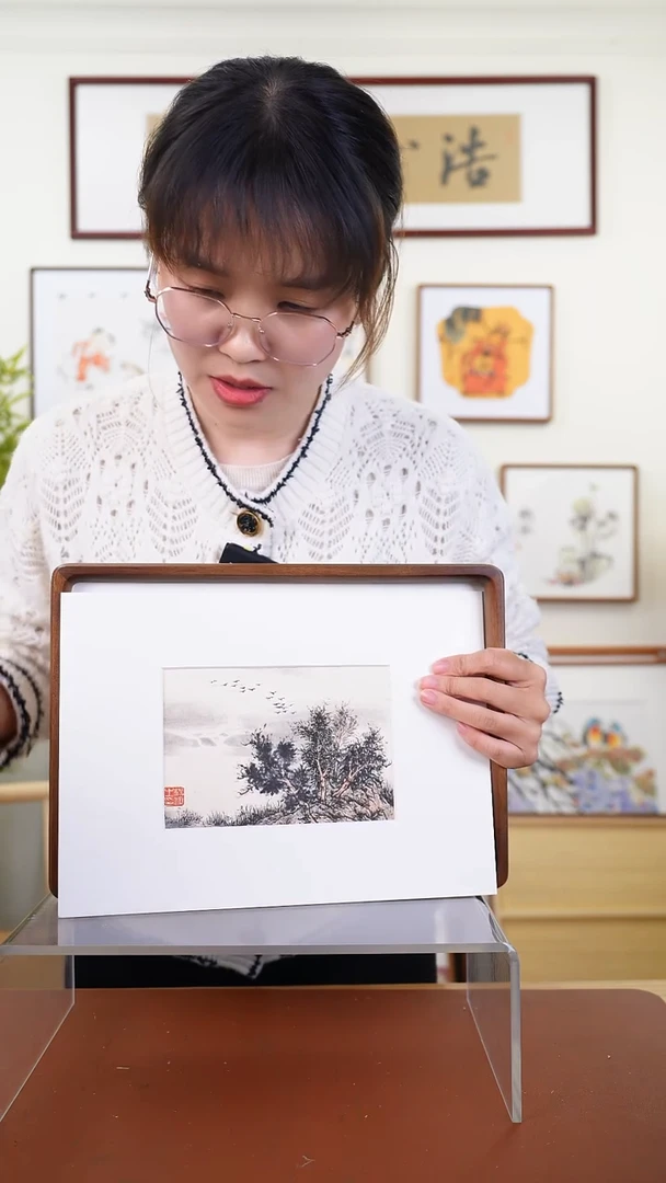 国画昕*鹿鸣现代美术馆-杨博士老师作品